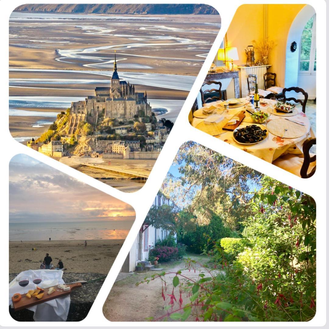 "Le Vieux Nid" Villa Carolles Ngoại thất bức ảnh